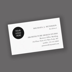 professionell för enkel minimalistisk logotyp för visitkort