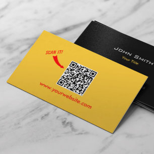 Professionell för enkel sökning i QR-kod med enkel Visitkort