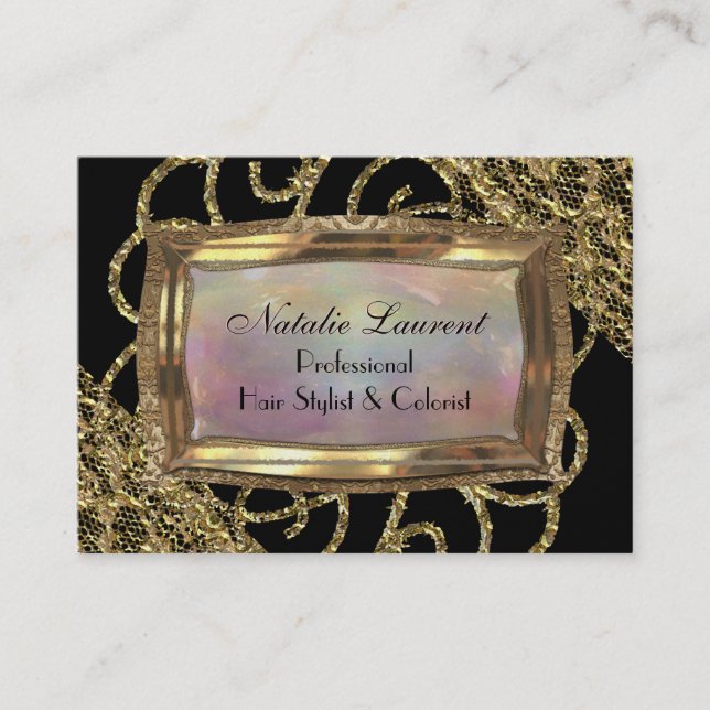 Professionell för Fillmore-Elegant Visitkort (Framsida)