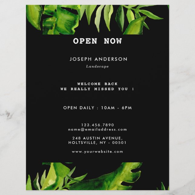 Professionell för gräsmatta Mining Reklamblad (Framsidan)