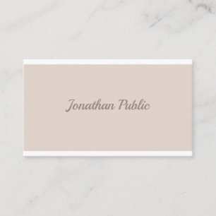 Professionell för handskriftsmall för modern Elega Visitkort