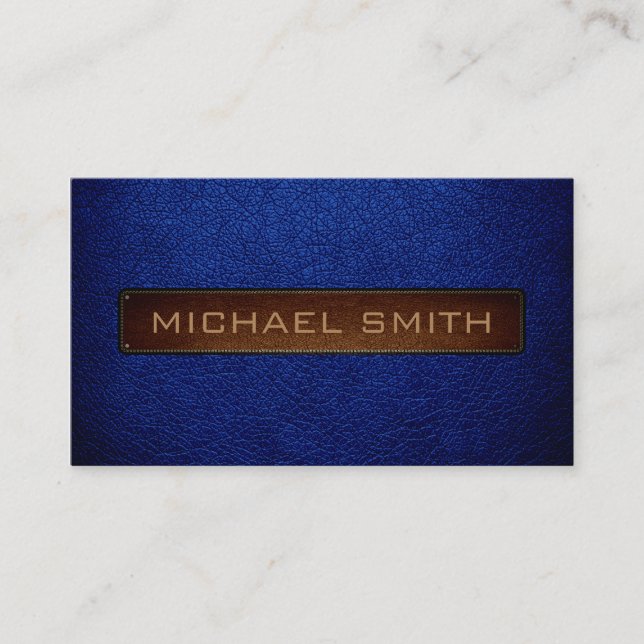Professionell för Look för läder för Visitkort (Framsida)