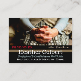 Professionell för medverkarskydd visitkort