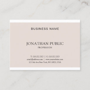 Professionell för minimigrafisk utformning av Ele Visitkort