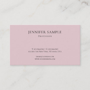 Professionell för modern Elegant - minimalistisk d Visitkort
