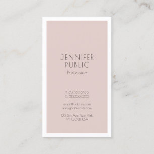 Professionell för modern Elegant - minimalistisk d Visitkort