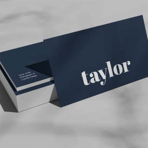 Professionell för modern minimalistisk Snyggt och Visitkort