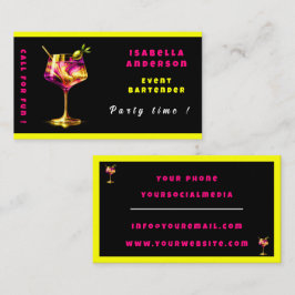 Professionell för modern Party-Personlig Visitkort
