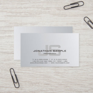 Professionell för Monogram Design för Elegant i Si Visitkort
