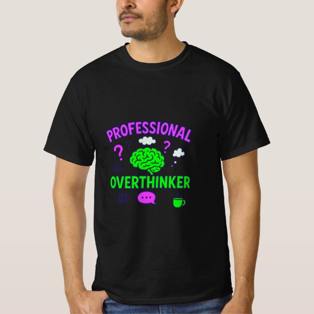 Professionell för omtänkare t shirt (Framsida)
