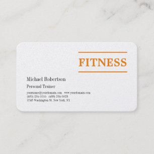 Professionell för Premium Pearl Fitness Sport Visitkort
