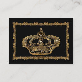Professionell för Royalee Catherine kronaelegant Visitkort