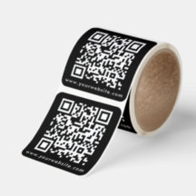 Professionell Företag Square QR-kod Webbplats