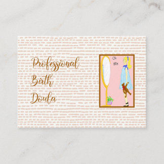 Professionell förlossningsdoula visitkort