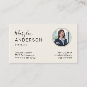 Professionell (FOTO INFOT) UNISEX - Affärskort Visitkort