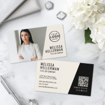 Professionell Foto QR-kod Firma Din Logotyp