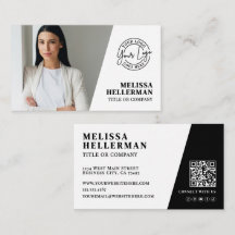 Professionell Foto QR-kod Firma Din Logotyp