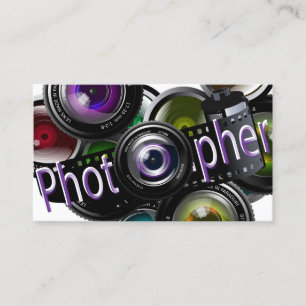 Professionell Fotograf Visitkort