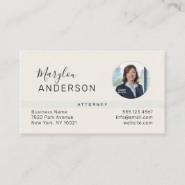 Professionell (FOTOINFOGA) UNISEX - Affärskort Visitkort