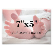 Professionell Fotomall 7 x 5 proportioner