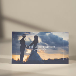 Professionell Foton Fotografifoto för fotografi Visitkort