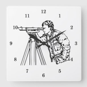 Professionell Fyrkantig Klocka