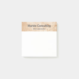 Professionell geologisk konsult Marmor Post-it Block