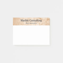 Professionell geologisk konsultation Marmor Post-it Block