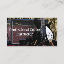 Professionell gitarrinstruktör