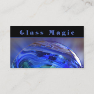 Professionell Glassblower Gaffer Glass Smith Visitkort