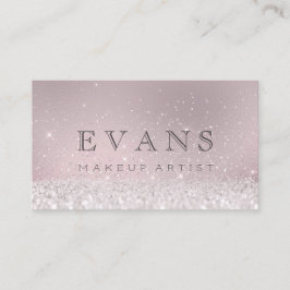 Professionell Glitter  Glitter Makeup-konstnär Tidsbeställning Kort