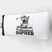 Professionell Gopher - Golf Klubb Cover