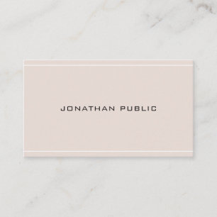 Professionell Gothic Font Fashionable Sleek Plain Visitkort