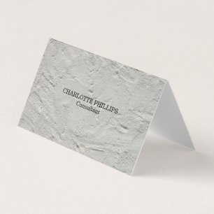 Professionell grå väggstruktur minimalism enkel visitkort