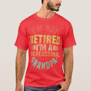 Professionell Grandpa Stepdad Bonus Far T Shirt