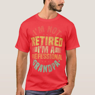Professionell Grandpa Stepdad Bonus Far T Shirt