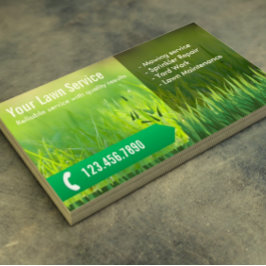 Professionell Gräsmatta och landskap Visitkort