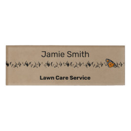 Professionell Gräsmatta Service Khaki & Black