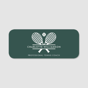 Professionell Gräsmatta tennis Sports Klubb Member Namnbricka