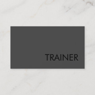 Professionell Grått Fitness Sport Affärskort Visitkort
