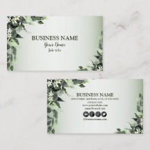 Professionell Grey Blommigt Eucalyptus Löv