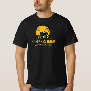 Professionell Grön Lykttjänst Gul Sol T Shirt
