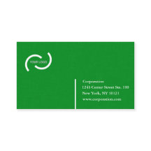 Professionell grönt struktur affärskort