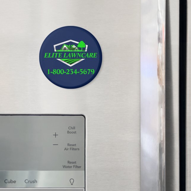 Professionell Grönyrvård Mörkblå Magnet (In Situ (Fridge))