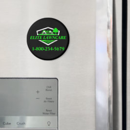 Professionell grönytetjänst magnet