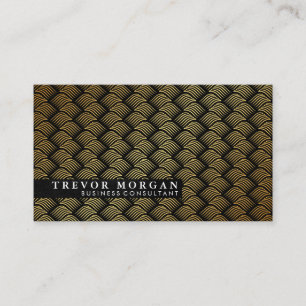 Professionell Guld Lux Weave Visitkort
