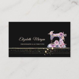 Professionell Guld Rand Sewing Maskin Visitkort