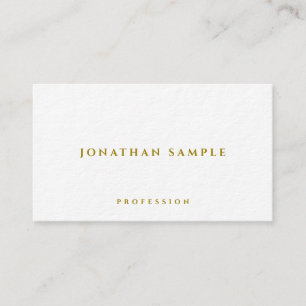 Professionell Guld Text Premium Ultra Thick Luxe Visitkort