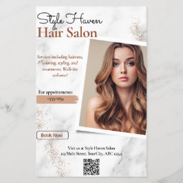 Professionell Hair Salon Services Flyer
