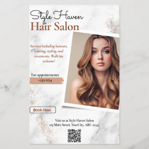 Professionell Hair Salon Services Flyer